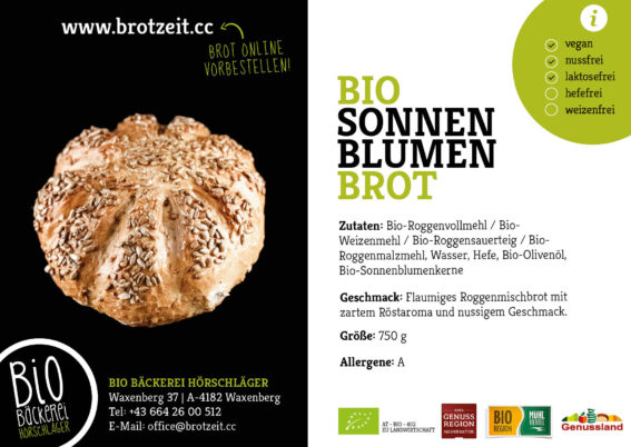 Sonnenblumenbrot