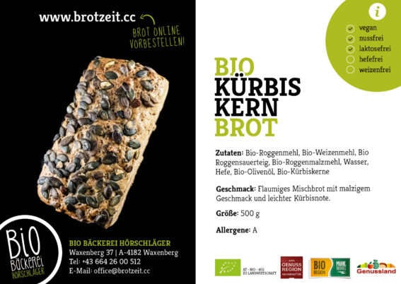 Kürbiskernbrot